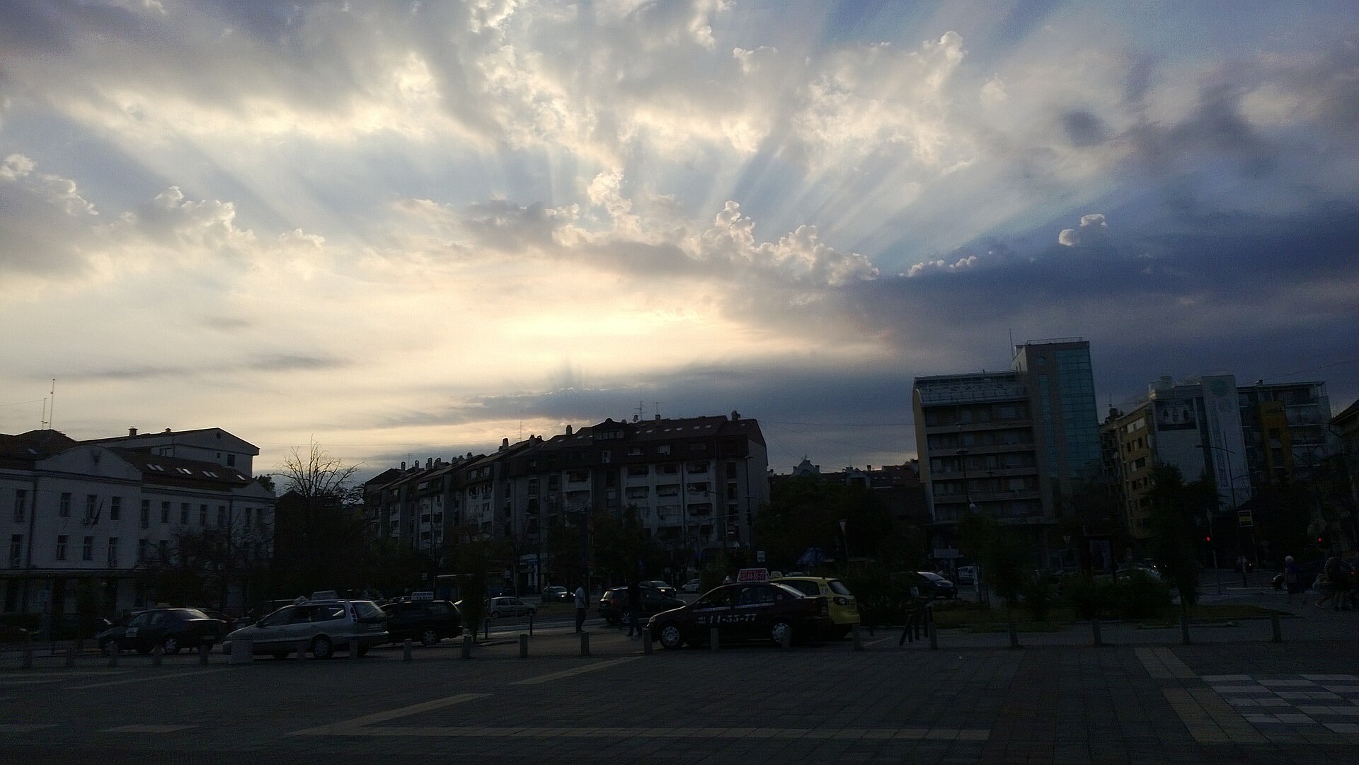 Панорама центра Нови-Сада